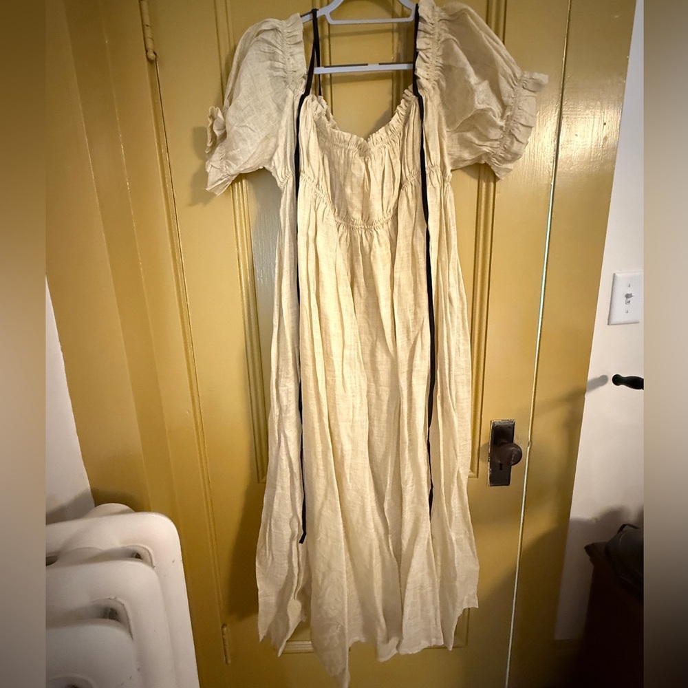 Linennaive La Luna 11 Linen Dress